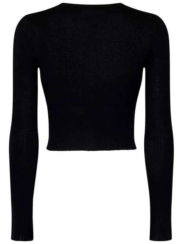 FERIALE button cardigan black 2426346011 009 - MAX MARA - BALAAN 3