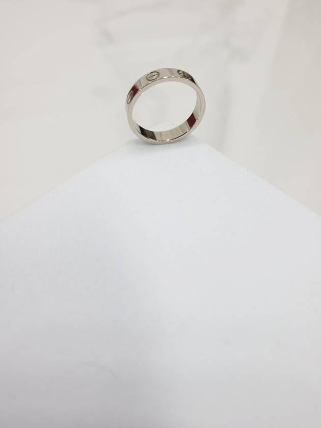 White gold love ring No 47 - CARTIER - BALAAN 5