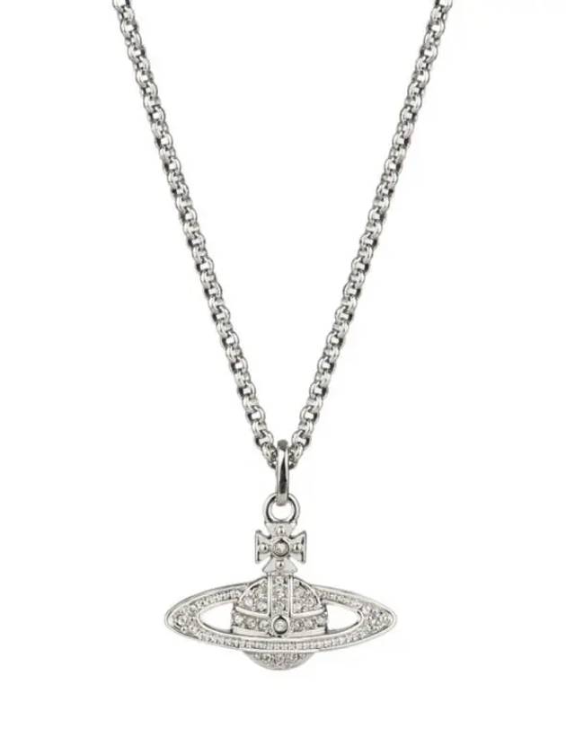 Mini Bas Relief Pendant Necklace Silver - VIVIENNE WESTWOOD - BALAAN 2