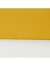 Trunk Saffiano Cross Bag Yellow - MARNI - BALAAN.