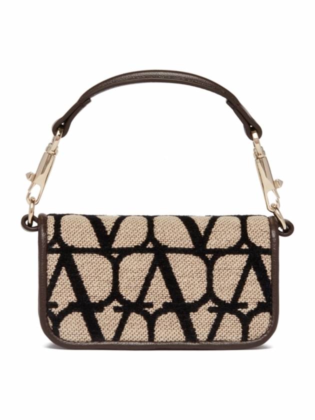 Toile Iconographe Chain Shoulder Bag Beige - VALENTINO - BALAAN 3