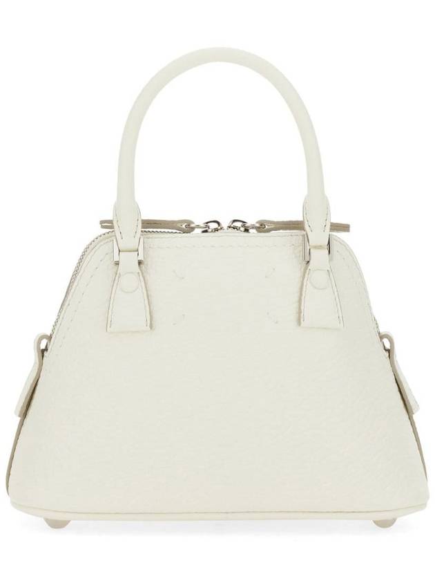 5AC Classique Micro Tote Bag White - MAISON MARGIELA - BALAAN 3