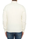 Cotton Cardigan Padding White - MONCLER - BALAAN 6