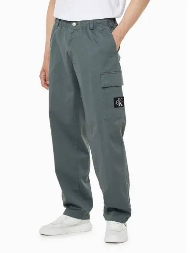 Jeans Regular Fit Cargo Track Pants Endless Grey - CALVIN KLEIN - BALAAN 1