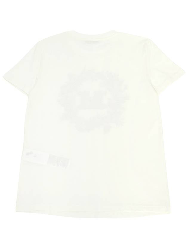 Elmo M Monogram Cotton Short Sleeve T-shirt White - MAX MARA - BALAAN 3