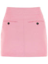 Licoba Mini H-Line Skirt Pink - ISABEL MARANT - BALAAN 4