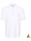 Logo Cotton Polo Shirt White - BRUNELLO CUCINELLI - BALAAN 2