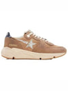 Running Glitter Star Low Top Sneakers Beige - GOLDEN GOOSE - BALAAN 2