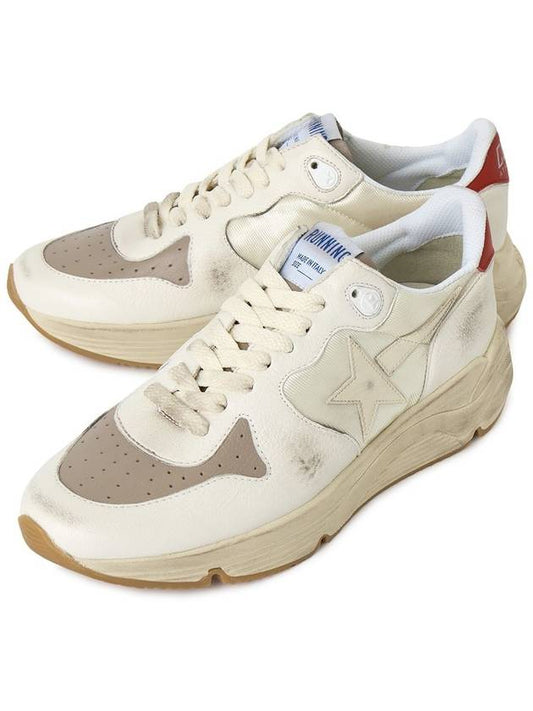 Running Sole Leather Low Top Sneakers White - GOLDEN GOOSE - BALAAN 2