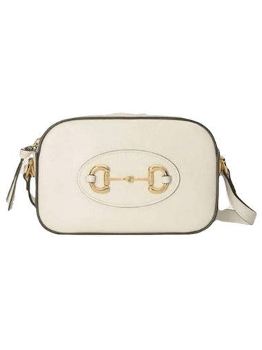 Horsebit 1955 Small Shoulder Bag White - GUCCI - BALAAN 1