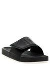 Velcro Slide Flat Slippers Black - GIVENCHY - BALAAN 3