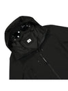 Shell R Goggle Hooded Jacket Black - CP COMPANY - BALAAN 4