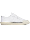 AS 01 Lace-Up Alan Calfskin Low-Top Sneakers Optic White - CELINE - BALAAN 3