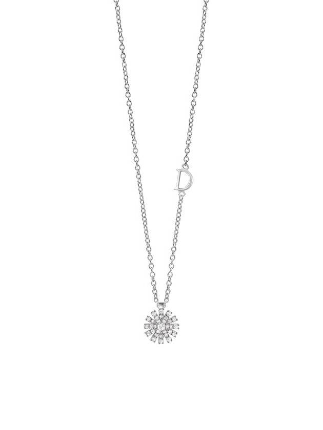 Margherita Diamonds 8mm Necklace White Gold - DAMIANI - BALAAN 2