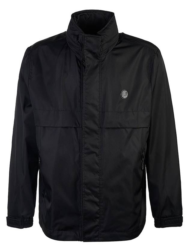 Packaway Monogram Windbreaker Black - BURBERRY - BALAAN 2