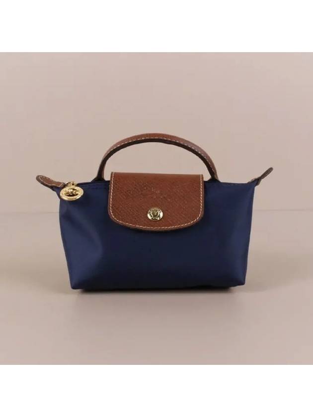 Le Pliage Original Pouch Bag Navy - LONGCHAMP - BALAAN 3