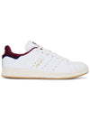 Stan Smith low-top sneakers white burgundy - ADIDAS - BALAAN 1