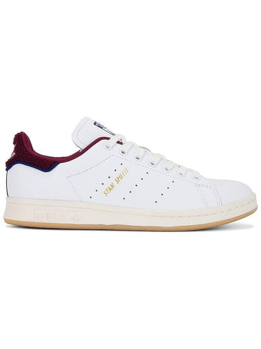 Stan Smith Low-Top Sneakers Burgundy White - ADIDAS - BALAAN 1