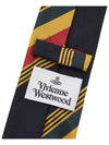 Classic Striped Silk Tie Black - VIVIENNE WESTWOOD - BALAAN 9