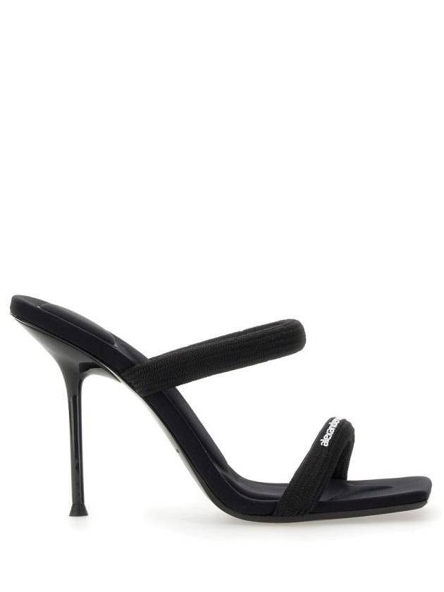 Julie Tubular Webbing Sandal Heels Black - ALEXANDER WANG - BALAAN 3