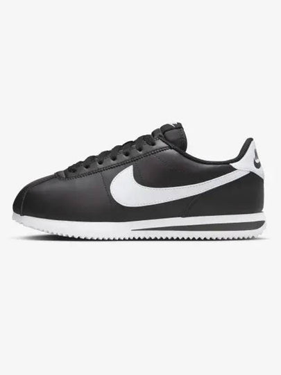 Women's Cortez Low Top Sneakers Black - NIKE - BALAAN 2