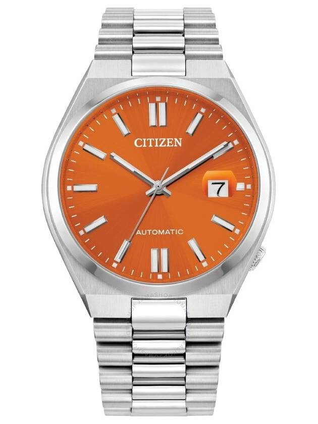 Citizen Tsuyosa Automatic Orange Dial Men's Watch NJ0151-53Z - CITIZEN - BALAAN 1