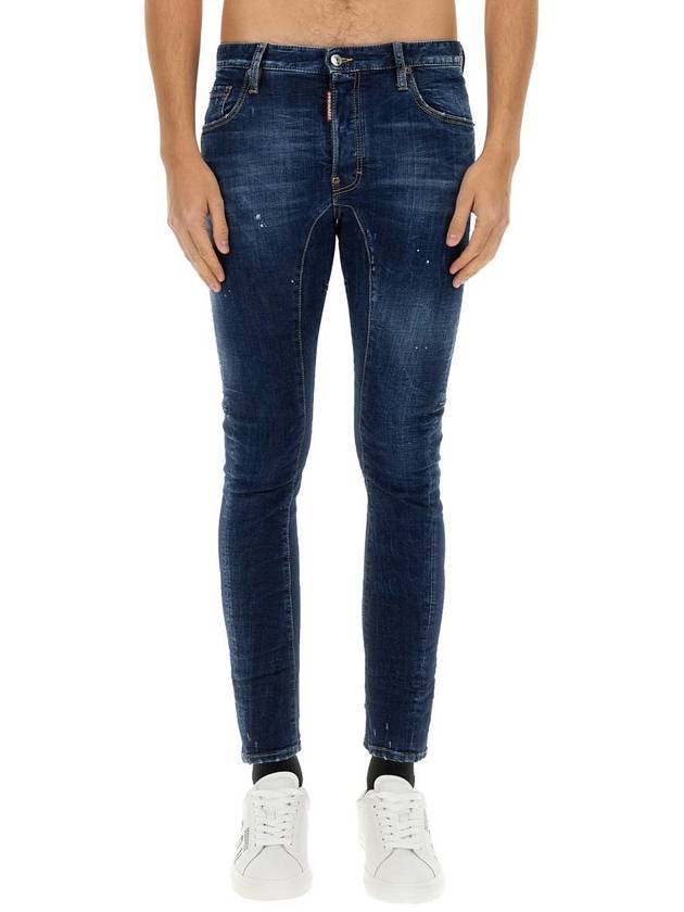 Dsquared2 "Perfect Clean Wash Tidy Biker" Jeans - DSQUARED2 - BALAAN 1