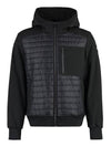 Sherwood Down Bomber Jacket Black - MOOSE KNUCKLES - BALAAN 1