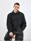 Corduroy washed shirt outer black 0080 VMM - VOYONN - BALAAN 7