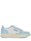 Men's Medalist Low Leather Sneakers Blue - AUTRY - BALAAN 2