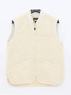 Quilted Vest Ivory - A.P.C. - BALAAN 2