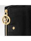 Lisa Monogram Leather Half Wallet Black - LOUIS VUITTON - BALAAN 5