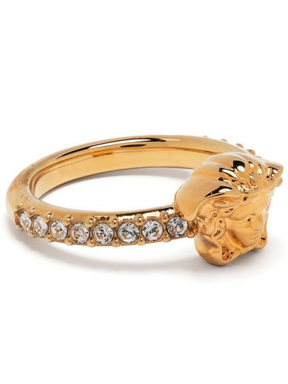 Crystal La Medusa Ring Gold - VERSACE - BALAAN 2