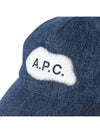 Eden Denim Base Ball Cap Navy - A.P.C. - BALAAN 6