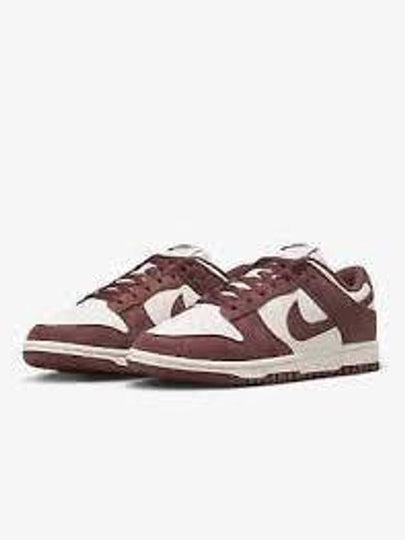 Dunk Low Top Sneakers Red Sepia - NIKE - BALAAN 2