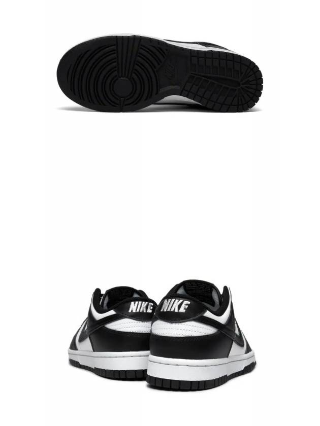 Women's Dunk Low Top Sneakers Black - NIKE - BALAAN 6