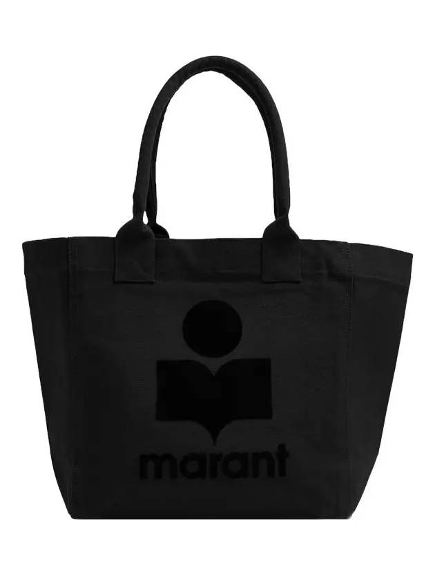 Small Yenky Logo Tote Bag Black - ISABEL MARANT - BALAAN 2