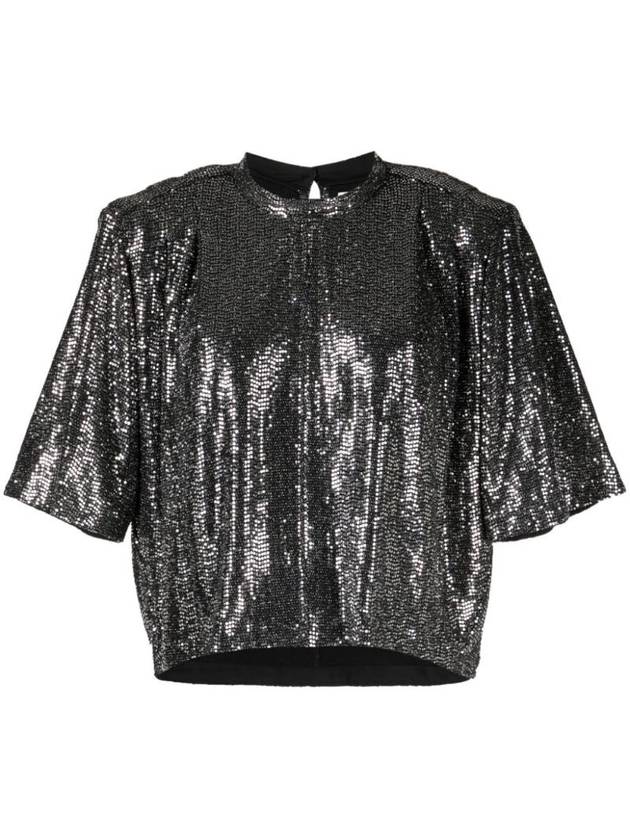 Delphi Rhinestone Blouse HT0246FAA3J41E - ISABEL MARANT ETOILE - BALAAN 1