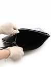 Logo leather clutch black EBU0016 - GIUSEPPE ZANOTTI - BALAAN 5