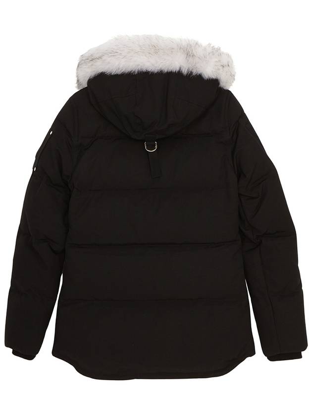 Original Threequarter Jacket White Fur Black - MOOSE KNUCKLES - BALAAN 3