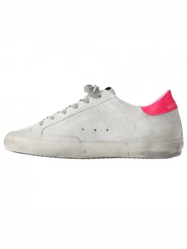 Superstar Suede Low Top Sneakers Pink White - GOLDEN GOOSE - BALAAN 3