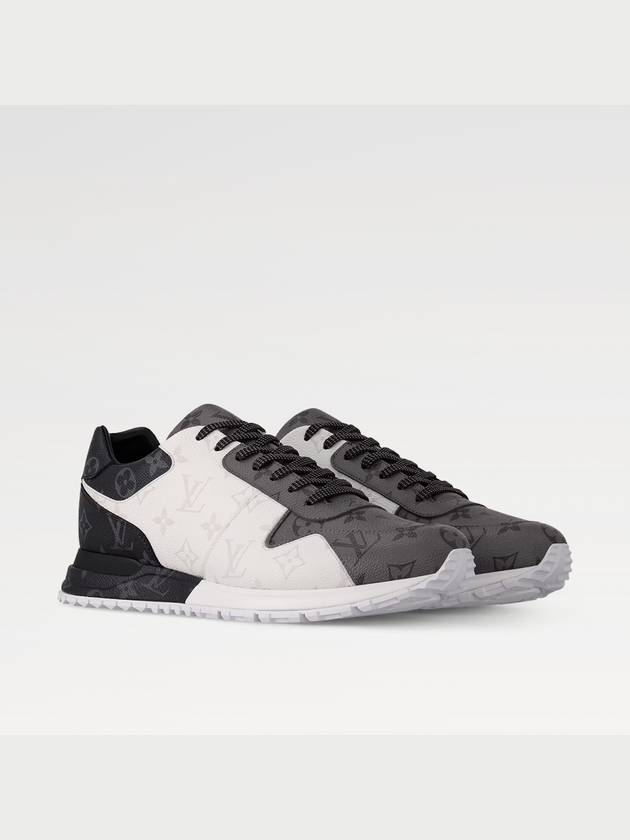 Run Away Low Top Sneakers White Black - LOUIS VUITTON - BALAAN 5