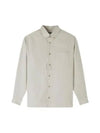 Mateo Logo Long Sleeve Shirt Bianco - A.P.C. - BALAAN 2