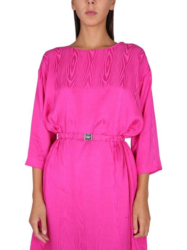 Boutique Midi Dress 04201130 0219 FUCHSIA - MOSCHINO - BALAAN 5