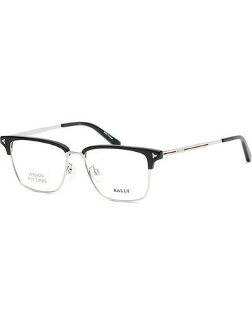 Eyewear Square Glasses Black Silver - BALLY - BALAAN 1