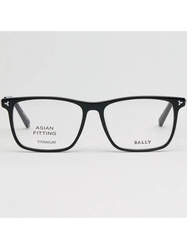 Eyewear Square Eyeglasses Black - BALLY - BALAAN 4