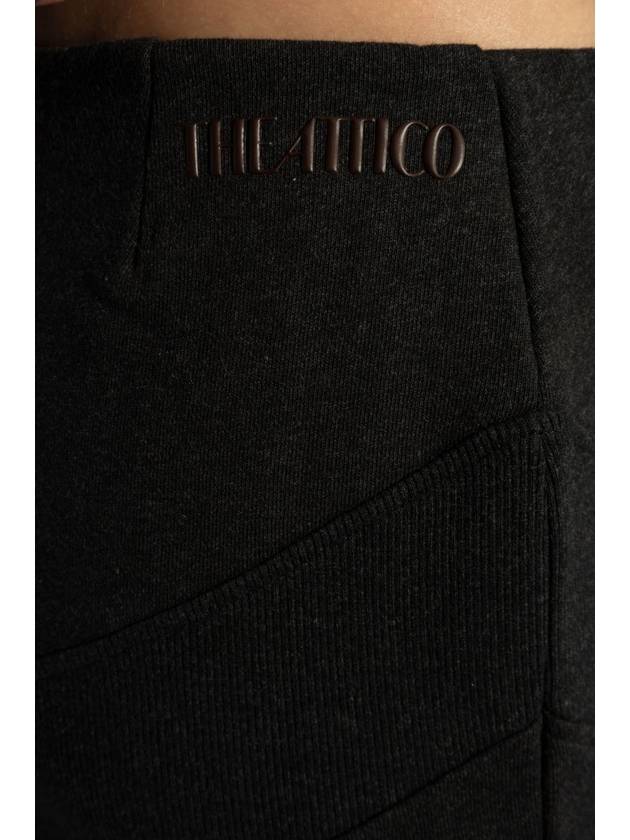 The Attico Skirt With Logo, Women's, Black - THE ATTICO - BALAAN 5