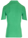 Marina Polo Knit Top Green - VIVIENNE WESTWOOD - BALAAN 3