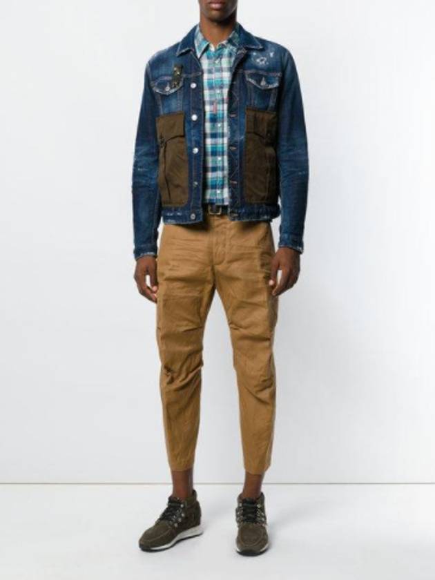 Bleached Check Western Shirt - DSQUARED2 - BALAAN 6