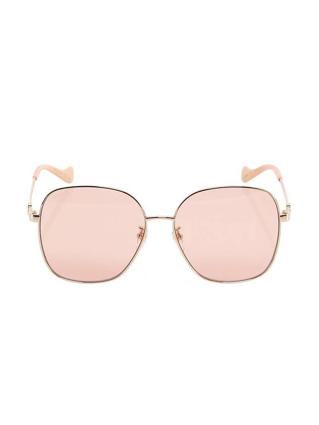 Eyewear Low Nose Bridge Fit Sunglasses Pink - GUCCI - BALAAN 1